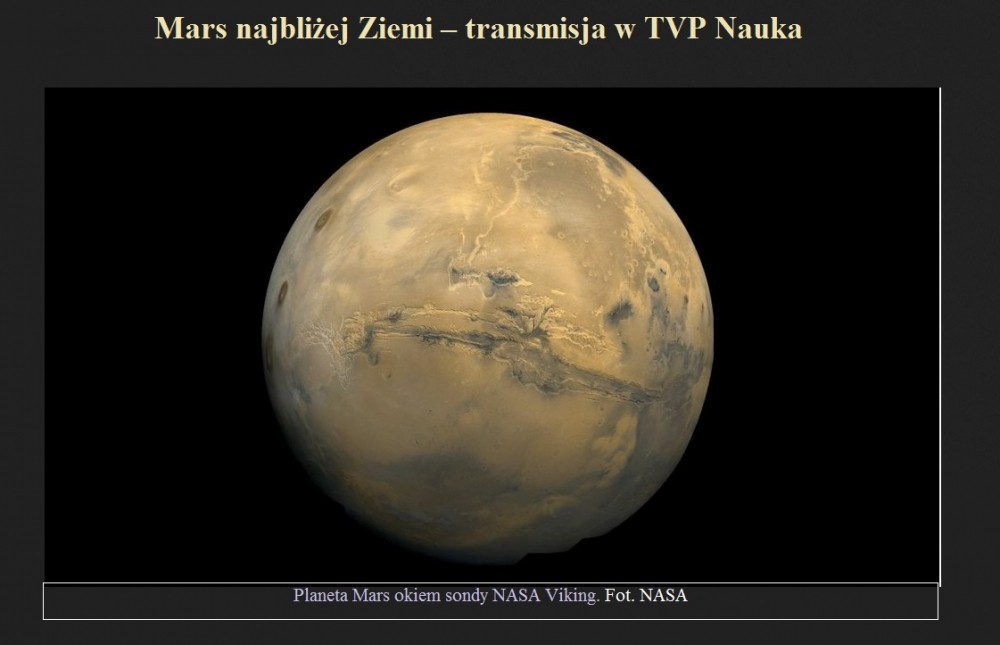 Mars najbliżej Ziemi – transmisja w TVP Nauka.jpg