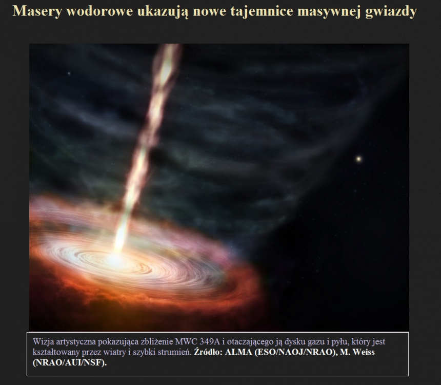 Masery wodorowe ukazują nowe tajemnice masywnej gwiazdy.jpg