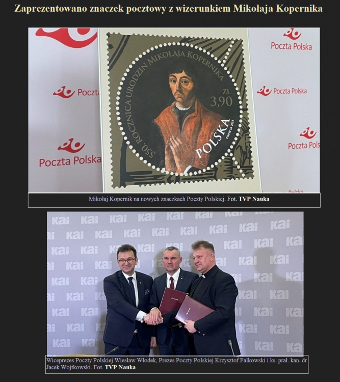 Zaprezentowano znaczek pocztowy z wizerunkiem Mikołaja Kopernika.jpg