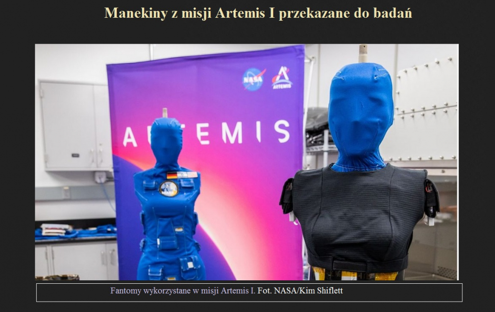Manekiny z misji Artemis I przekazane do badań.jpg