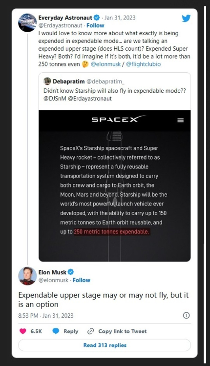 Elon Musk coś kombinuje przy rakietach. Starshipy będą jednorazowego użytku2.jpg