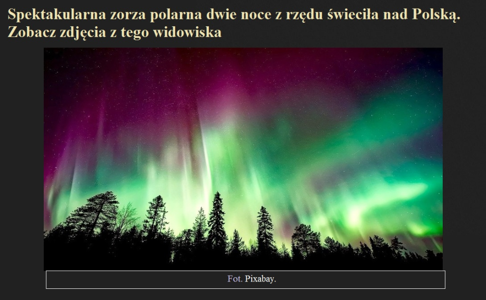 Spektakularna zorza polarna dwie noce z rzędu świeciła nad Polską. Zobacz zdjęcia z tego widowiska.jpg