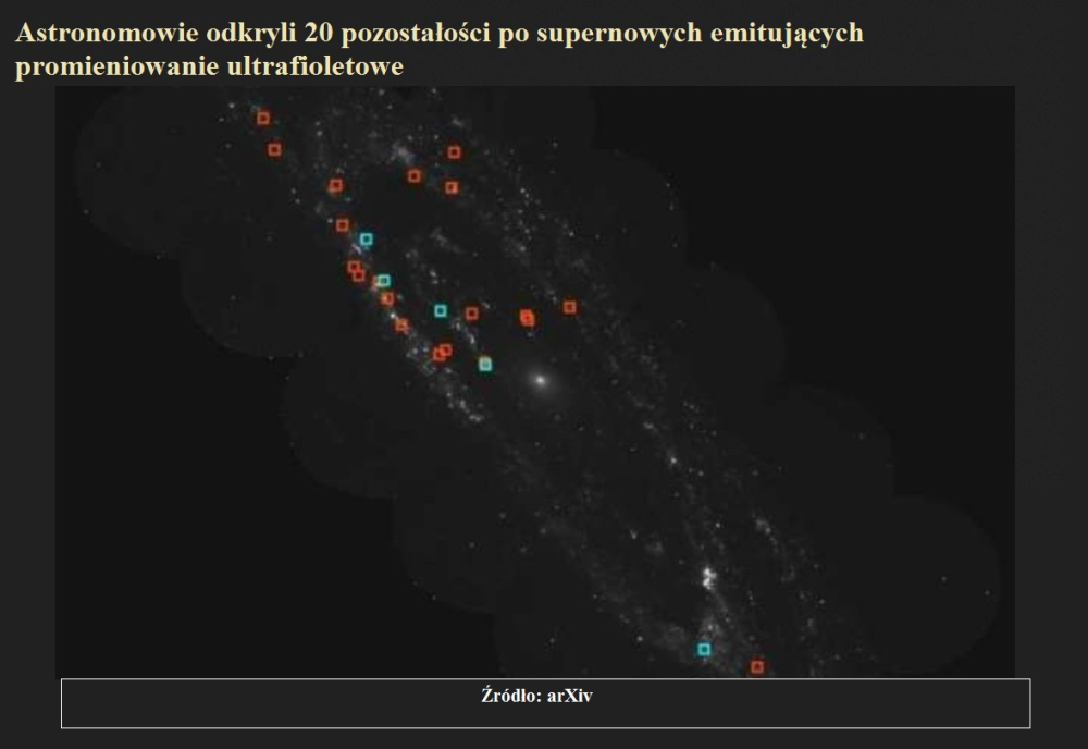 Astronomowie odkryli 20 pozostałości po supernowych emitujących promieniowanie ultrafioletowe.jpg
