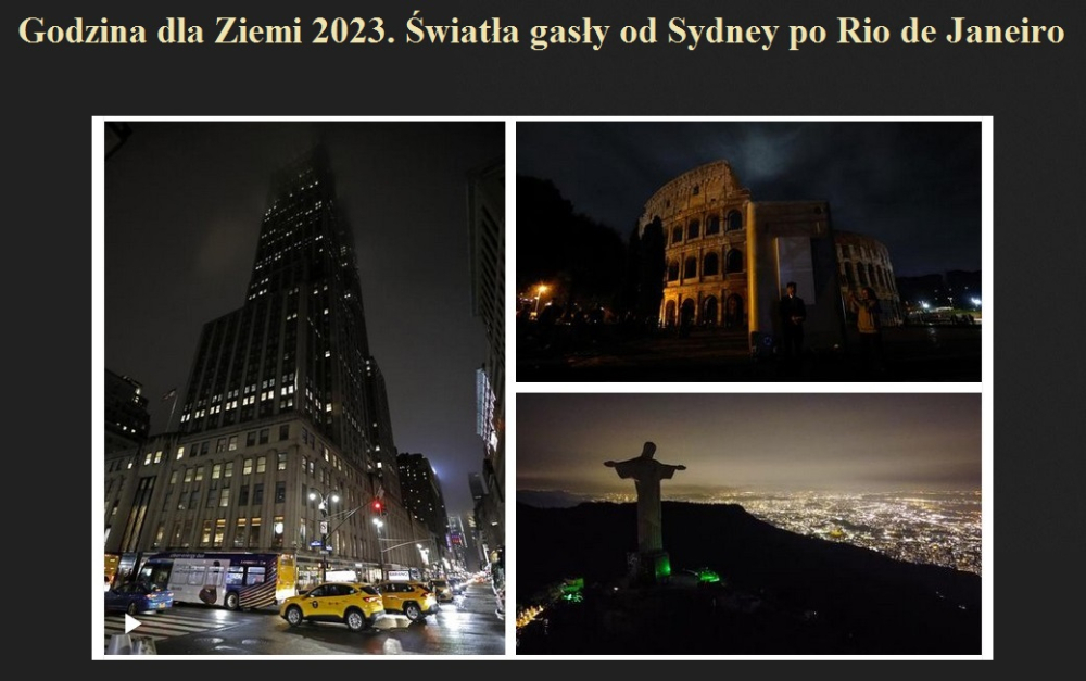 Godzina dla Ziemi 2023. Światła gasły od Sydney po Rio de Janeiro.jpg