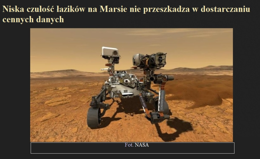 Niska czułość łazików na Marsie nie przeszkadza w dostarczaniu cennych danych.jpg