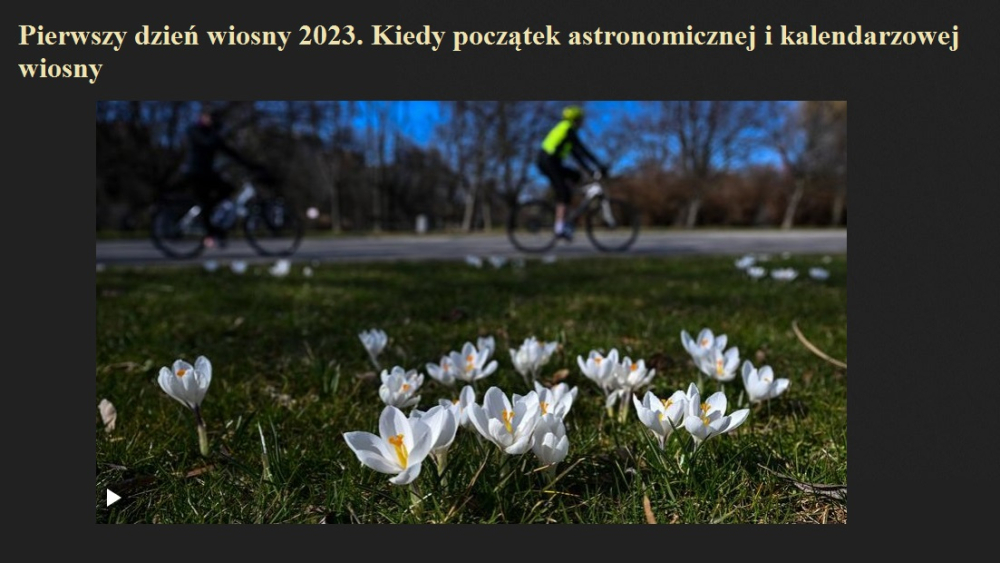 Pierwszy dzień wiosny 2023. Kiedy początek astronomicznej i kalendarzowej wiosny.jpg