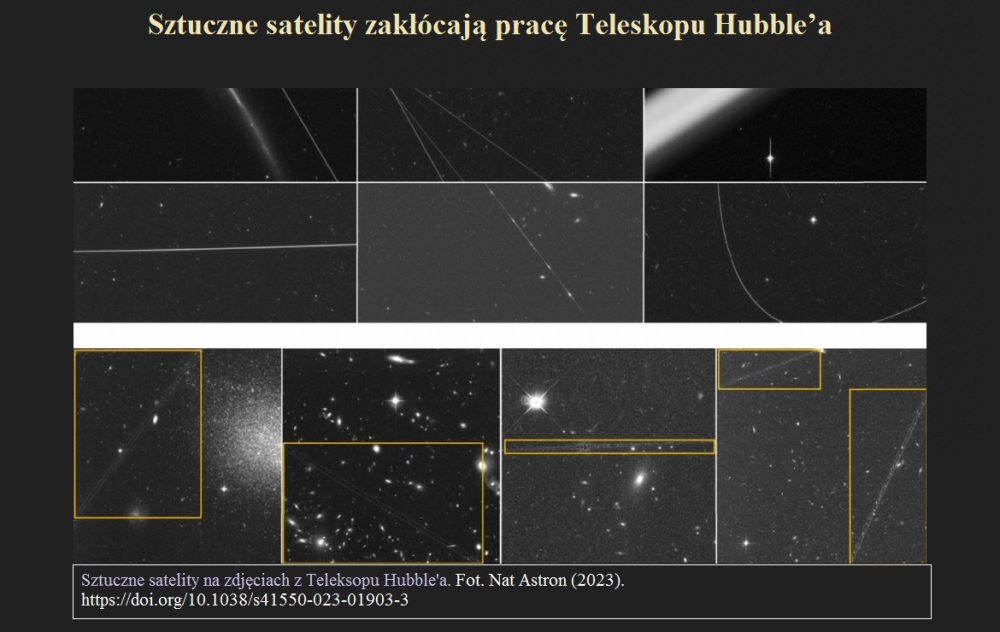 Sztuczne satelity zakłócają pracę Teleskopu Hubble’a.jpg
