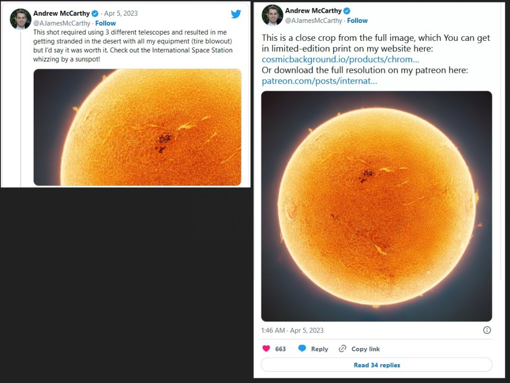 Gdzie jest ISS Trudna zagadka na niewiarygodnym zdjęciu Słońca2.jpg