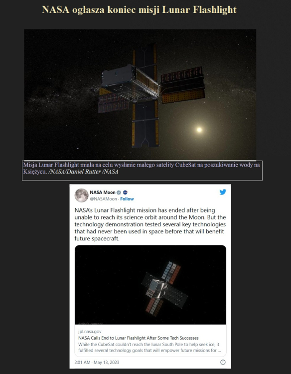 NASA ogłasza koniec misji Lunar Flashlight.jpg