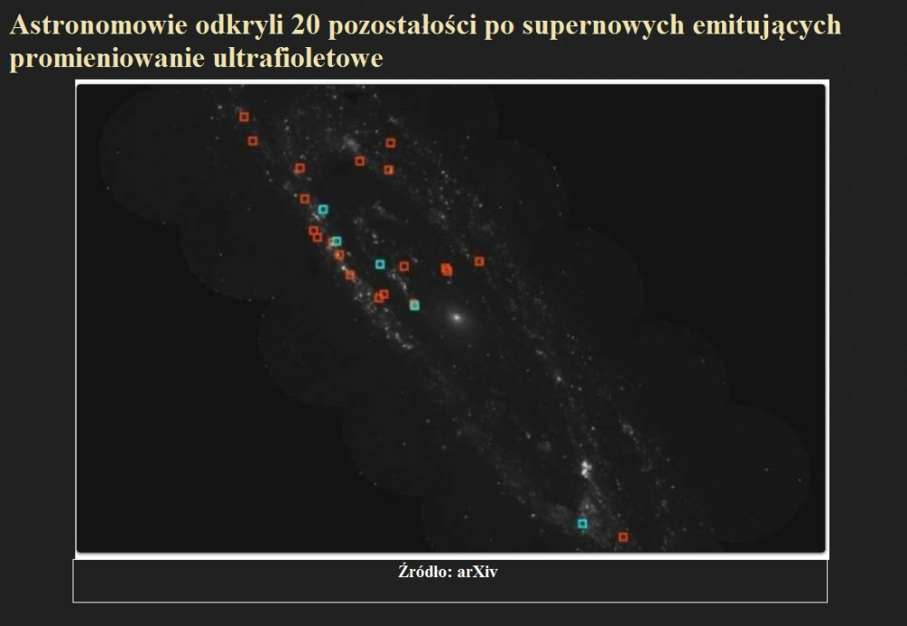 Astronomowie odkryli 20 pozostałości po supernowych emitujących promieniowanie ultrafioletowe.jpg