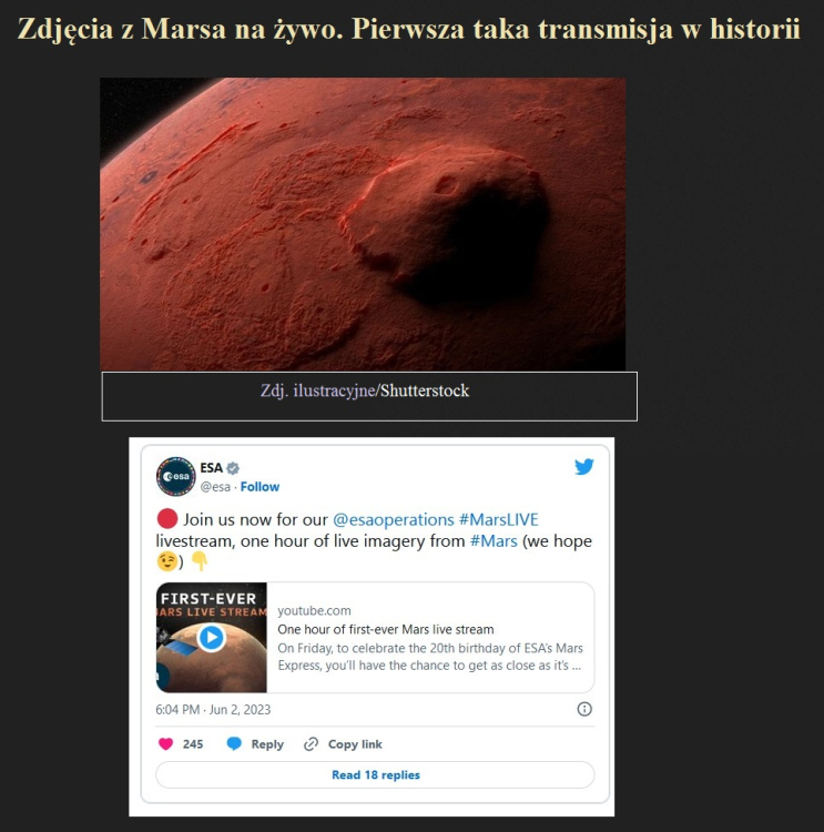 Zdjęcia z Marsa na żywo. Pierwsza taka transmisja w historii.jpg