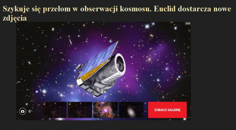 Szykuje się przełom w obserwacji kosmosu. Euclid dostarcza nowe zdjęcia.jpg